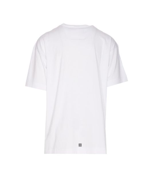 Givenchy White T-Shirts And Polos for men