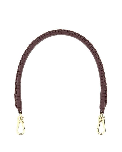Loewe Black Calf Leather Shoulder Strap
