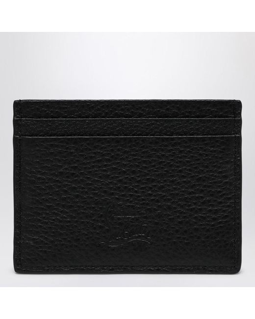 Christian Louboutin Black Kios Card Holder With Studs for men