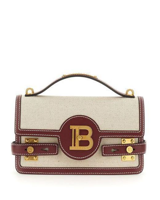 Balmain Brown B-buzz Bag 24