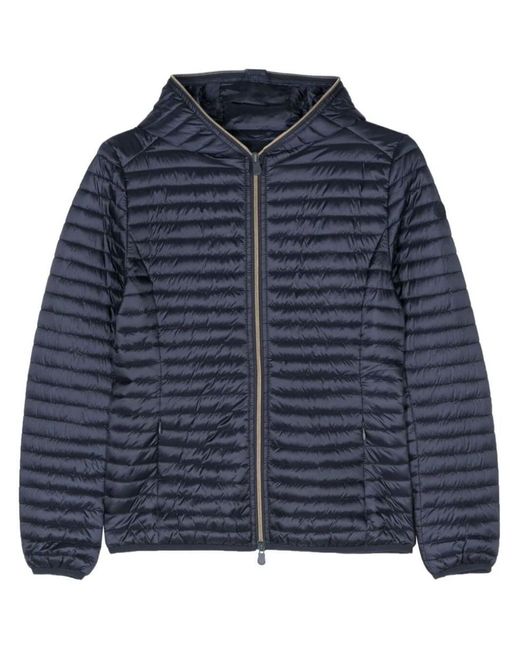 Save The Duck Blue Alexa Quilted Jacket