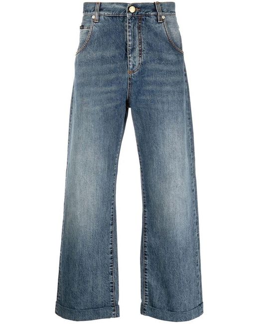 Etro Blue Denim Cotton Jeans for men