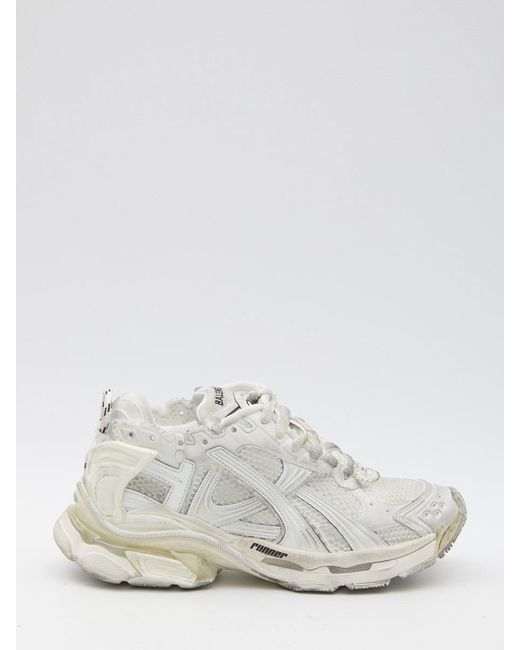 Balenciaga White Runner Sneakers for men