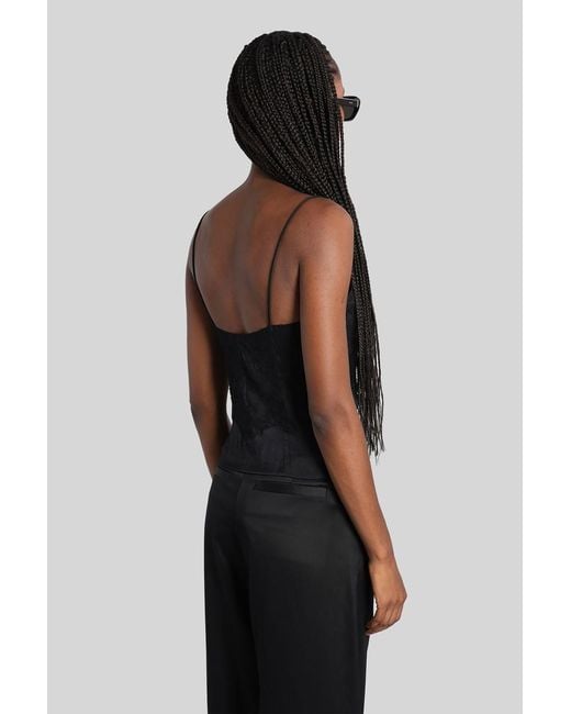 IRO Black Bania Topwear