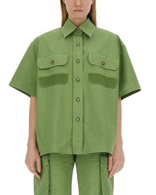 Stella McCartney Green Workwear Shirt