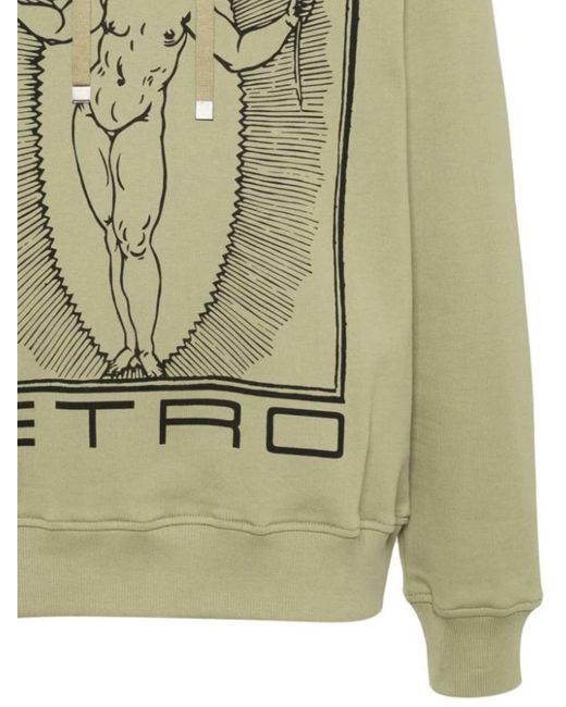 Etro Green Sweaters for men