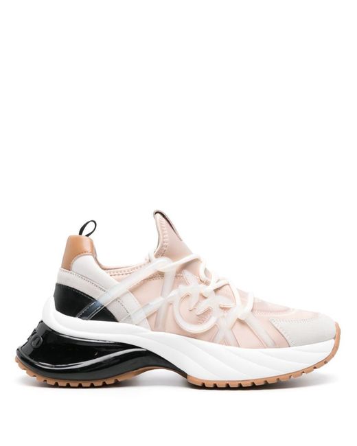 Pinko White Sneakers Pink