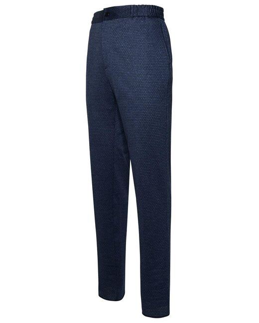 Etro Blue Trousers for men