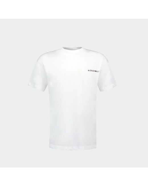 A_COLD_WALL* White T-Shirts & Tops for men