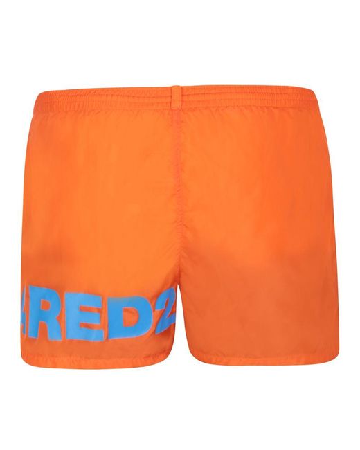 DSquared² Orange Swimwear for men