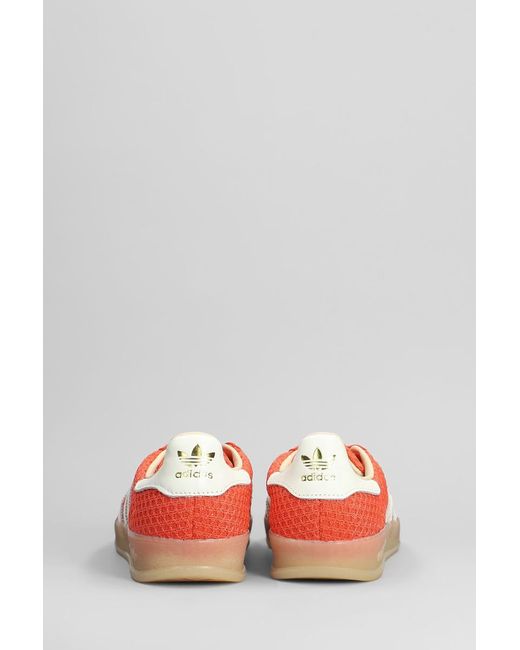 Adidas Orange Gazelle Indoor Sneakers