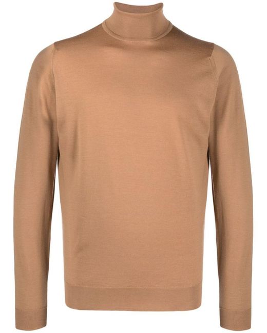 John Smedley Brown Shirt Clothing for men