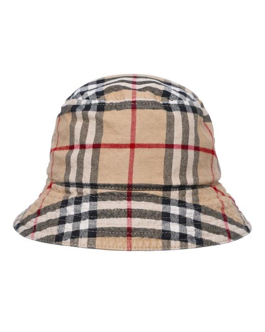 Burberry Natural Cotton Hat for men