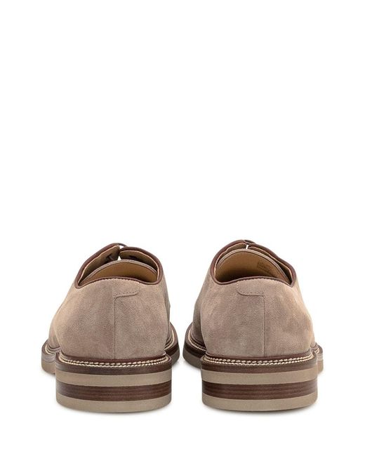 Brunello Cucinelli Brown Derby for men