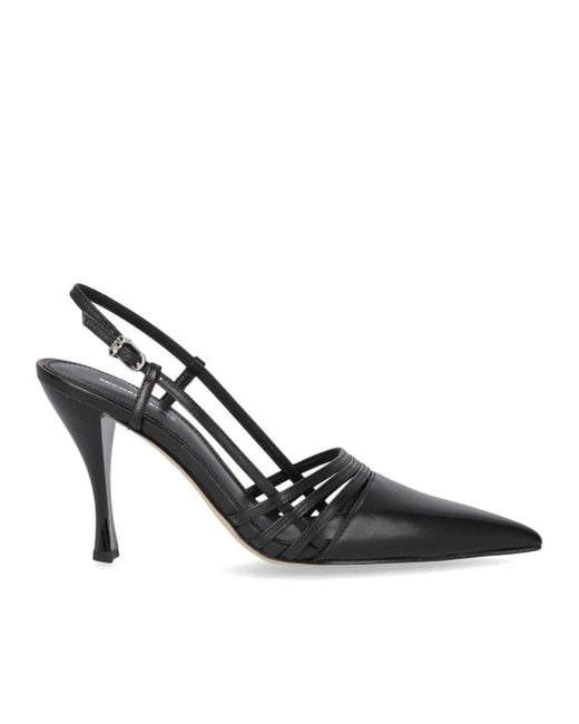 Michael Kors Black Haisley Slingback Pump
