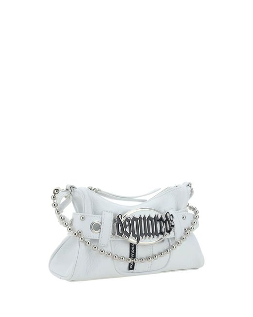 DSquared² White Shoulder Bags