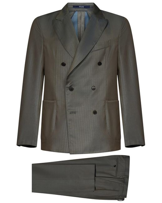 Drumohr Gray Suit for men