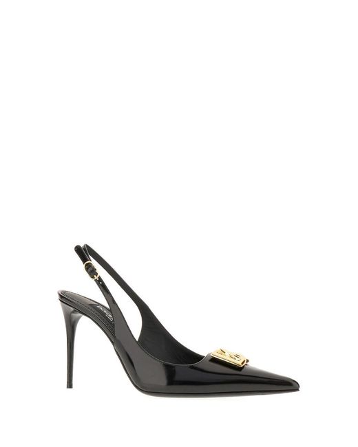Dolce & Gabbana Black Heeled Shoes