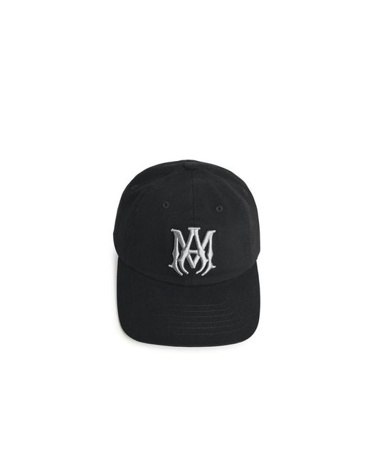Amiri Black Cotton Cap for men