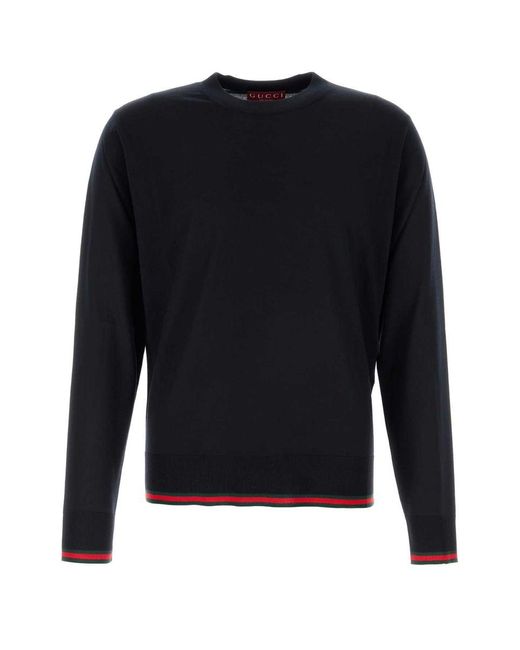 Gucci Blue Knitwear for men