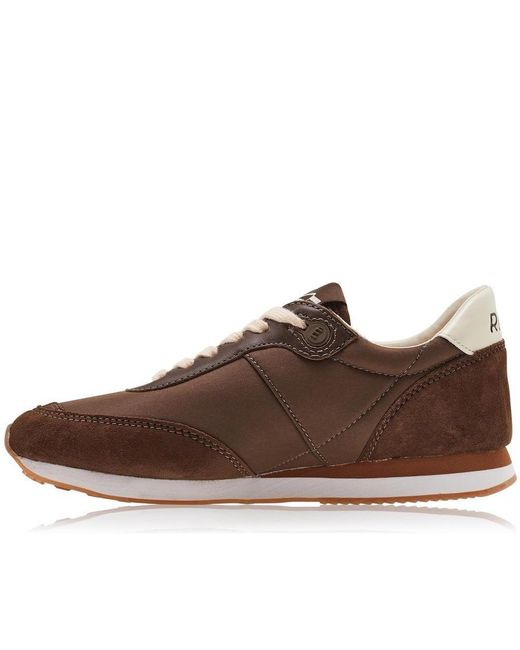 Sam Edelman Tori Alpine Lace-up Sneakers in Brown | Lyst