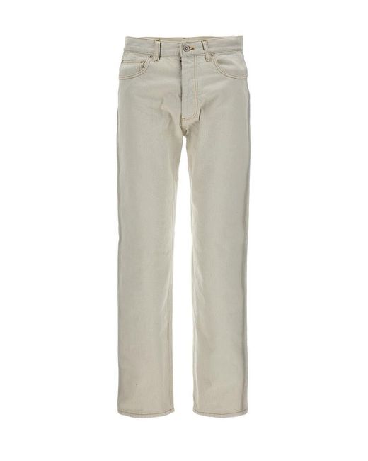 Maison Margiela Missing Pocket Jeans Gray for Men | Lyst