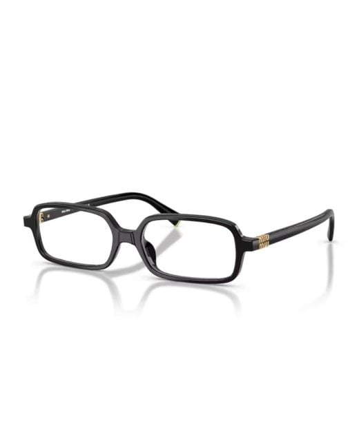 Miu Miu Brown 0Mu 01Yv Miu Regard Eyeglasses