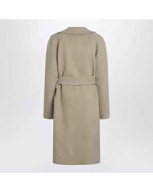 Burberry Natural Sand Reversible Coat