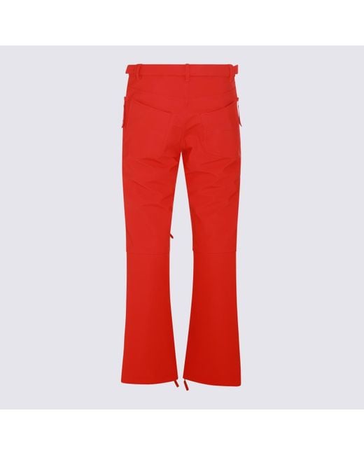 Balenciaga Red Trousers