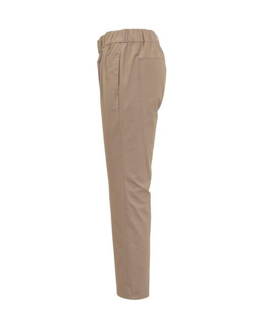 Brunello Cucinelli Natural Tailored Jogger Pants