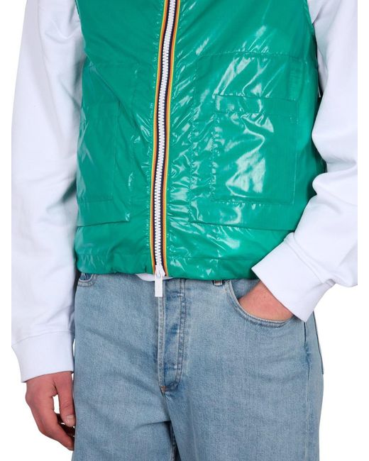 K-Way Blue Barnel Vest