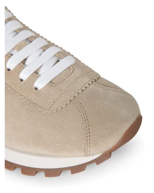 Brunello Cucinelli Natural Sneakers