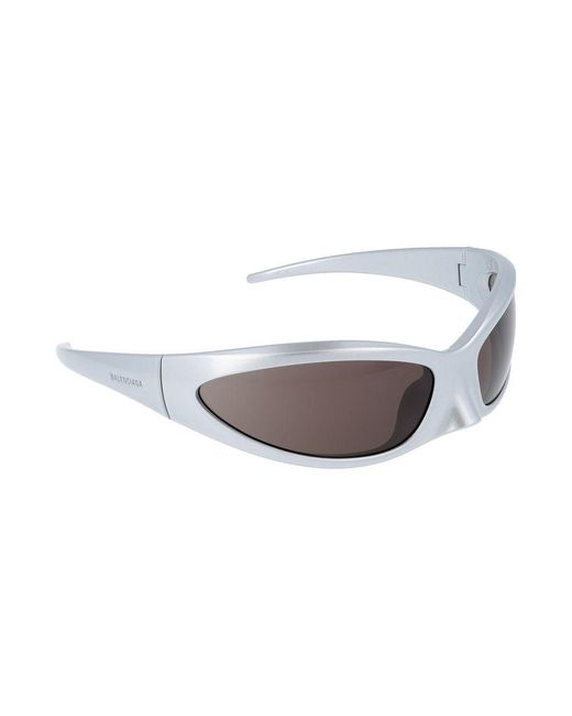 Balenciaga White Sunglasses