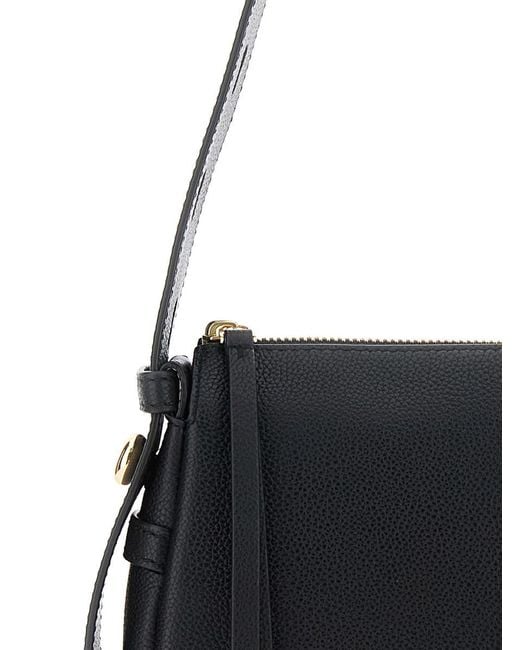 Tory Burch Black 'Romy' Shoulder Bag With Adjustable Shoulder Strap
