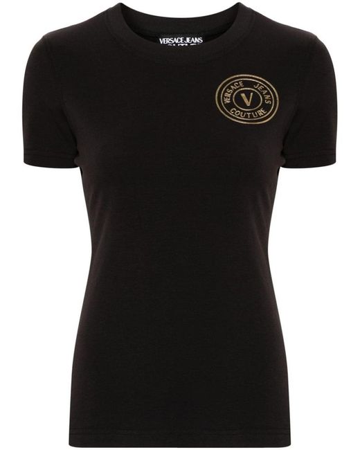 Versace Black T-Shirts And Polos