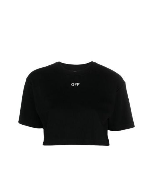 Off-White c/o Virgil Abloh Black Off- T-Shirts And Polos