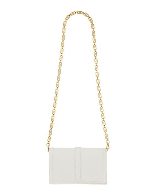 Versace White Mini Greek Goddess Bag