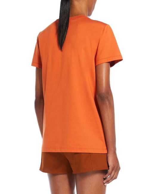 Max Mara Orange T-shirts And Polos