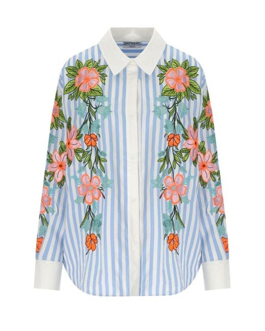 Essentiel Antwerp Blue Hotswolds2 And Light Shirt