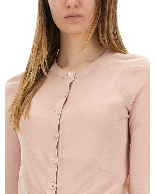 Michael Kors Natural Slim Fit Cardigan