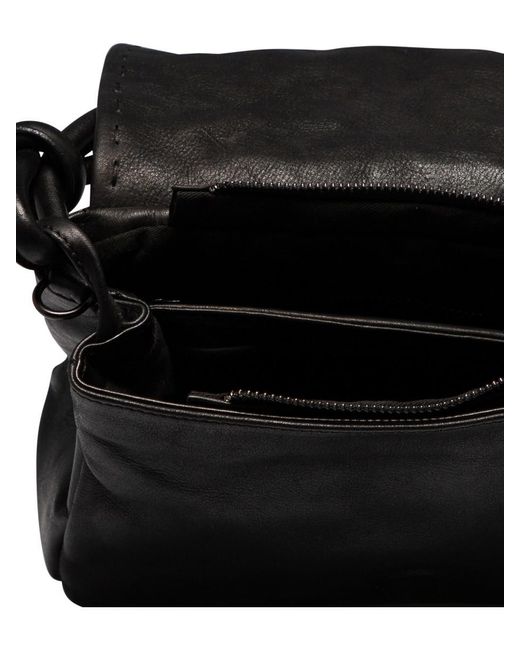Giancarlo Nevola Black "Ring" Shoulder Bag