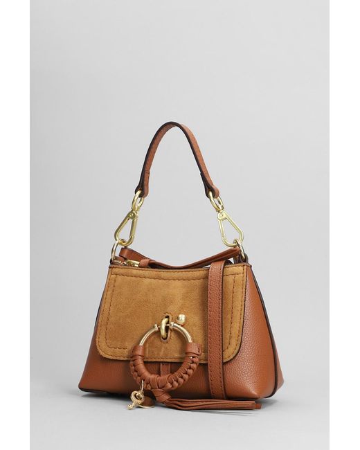 即発 SEE BY CHLOE JOAN MINI LOGO PRINT CHS21AS975982 See By Chloé Small Joan in Blue | Lyst