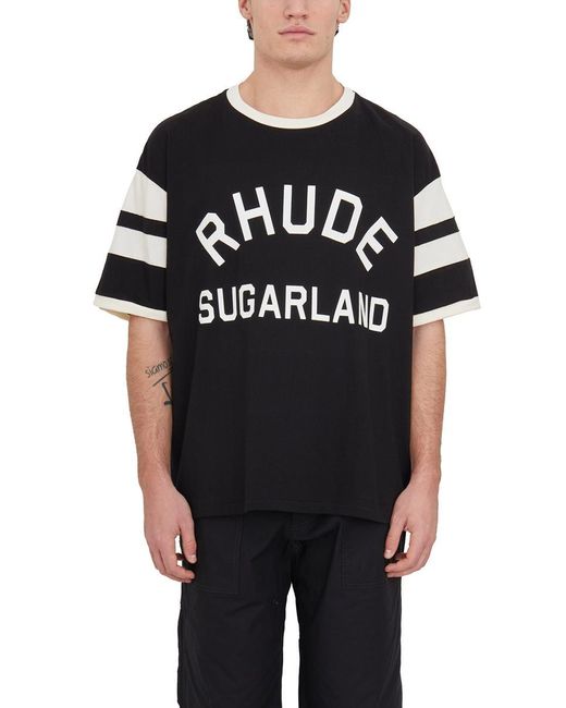 Rhude Black T-Shirts & Tops for men