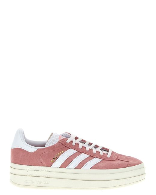 Adidas Originals Pink 'Gazelle Bold' Sneakers