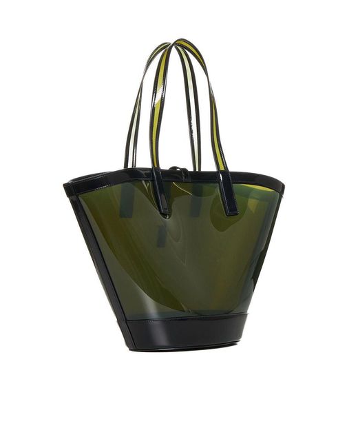 Saint Laurent Green Shoulder Bags