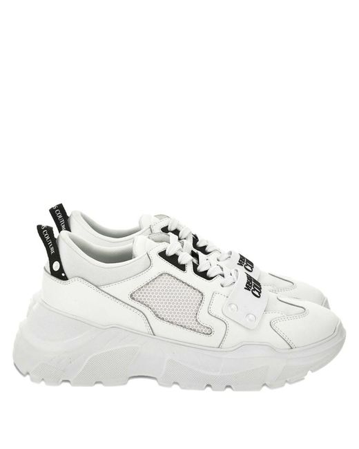 Versace Jeans Couture White Sneakers for men