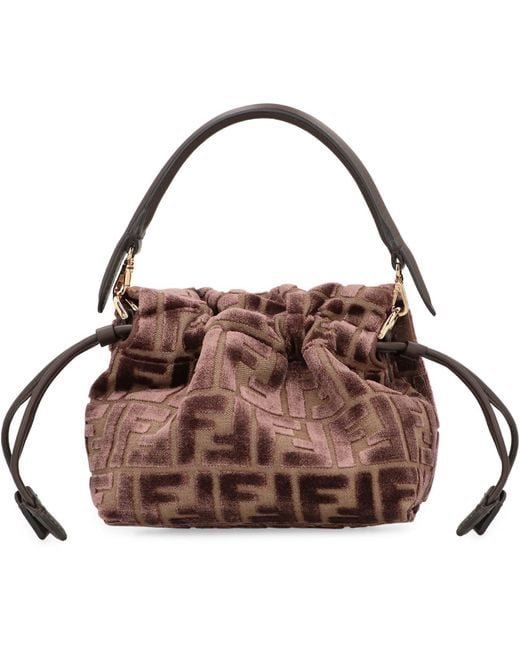 Fendi Brown Minibag Mom Baguette Small