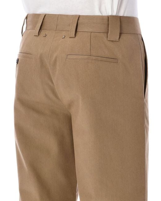 Golden Goose Deluxe Brand Natural Chino Skate Pants for men