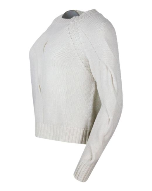 Lorena Antoniazzi White Sweaters