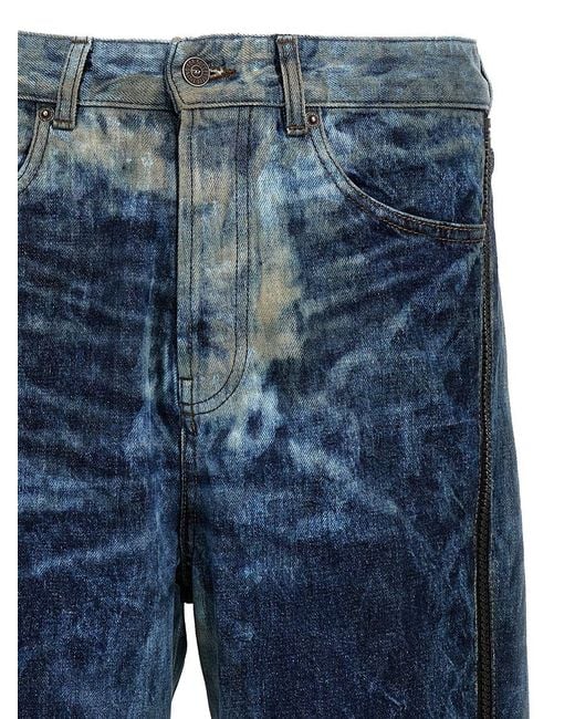 DIESEL Blue 'D-Rise 0Pgax' Jeans for men